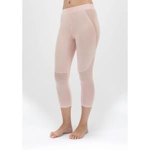 NEW LEIMERE women's legging w/ mesh in peach whip